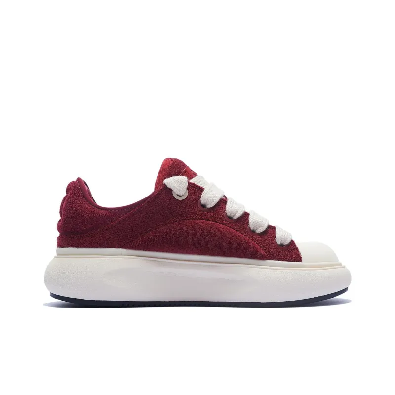LiNing Yun You C4D Anti Slip Wear Resistant Low Top Sports Casual Shoes Men's Red-1