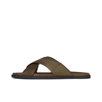 Givenchy G Plage Rubber Sole Slide Slippers Men's Green
