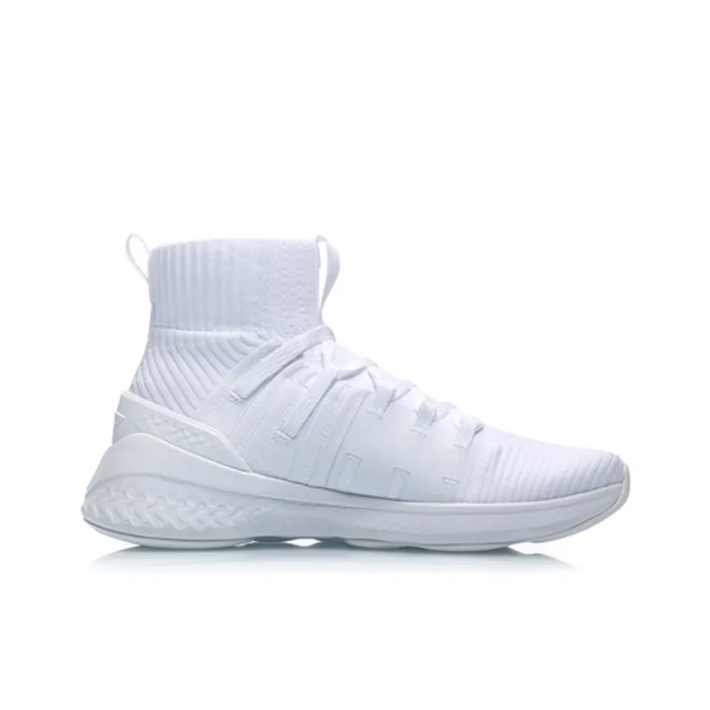 LiNing Wujie High Top Training Shoes Men's White-1