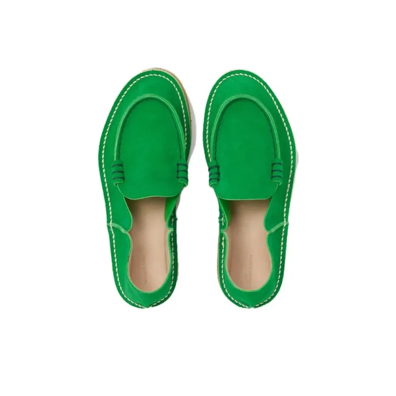 Hender Scheme Dean Loafers Men's Green-3