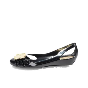 FERRAGAMO Jelly Casual Single Shoes Women's Black