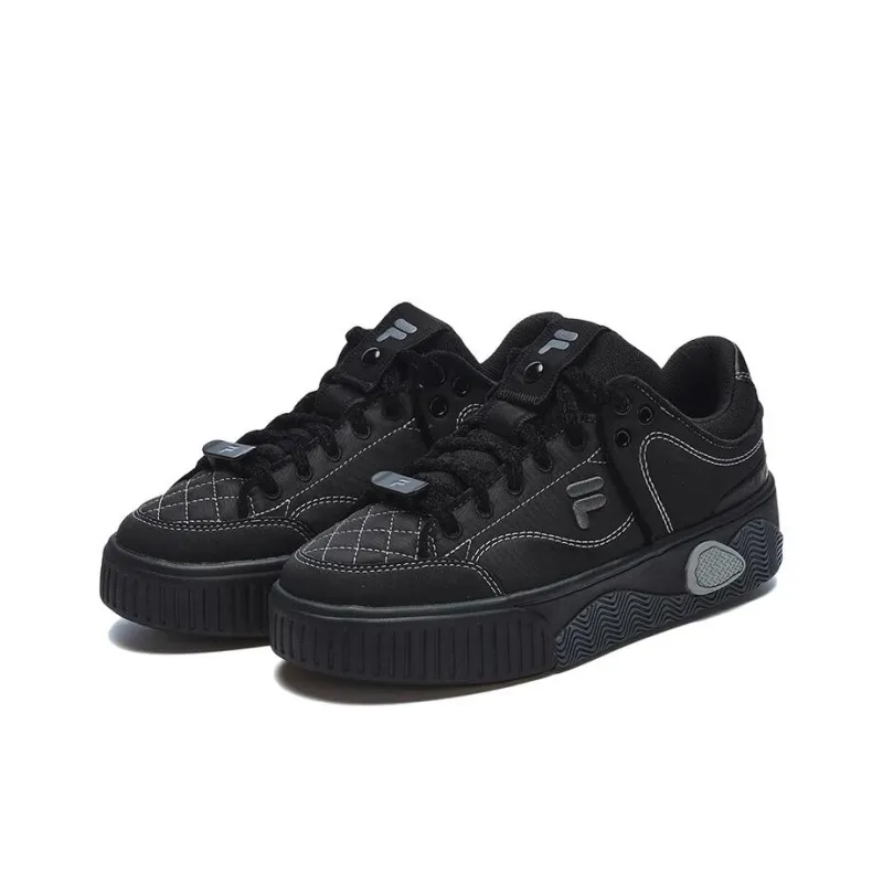 FILA FUSION Stack Skate Shoes 'Core Black' Women's-1