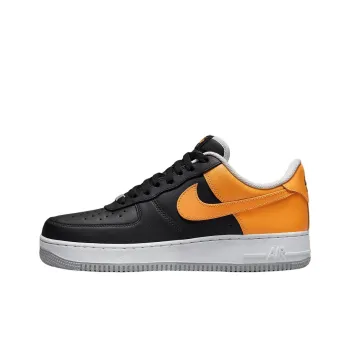 Nike Air Force 1 Low '07 Black Kumquat Light Smoke Grey