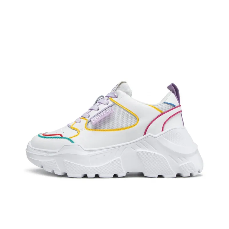 VERSACE JEANS Versace Low Top Sports Casual Shoes Women's White-0