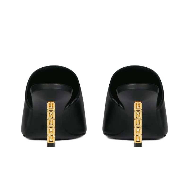 Givenchy G Cube 75mm Leather Mules-4