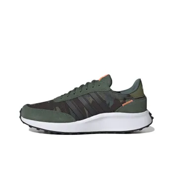 Adidas Neo 70s Green Oxide Core Black Screaming Orange