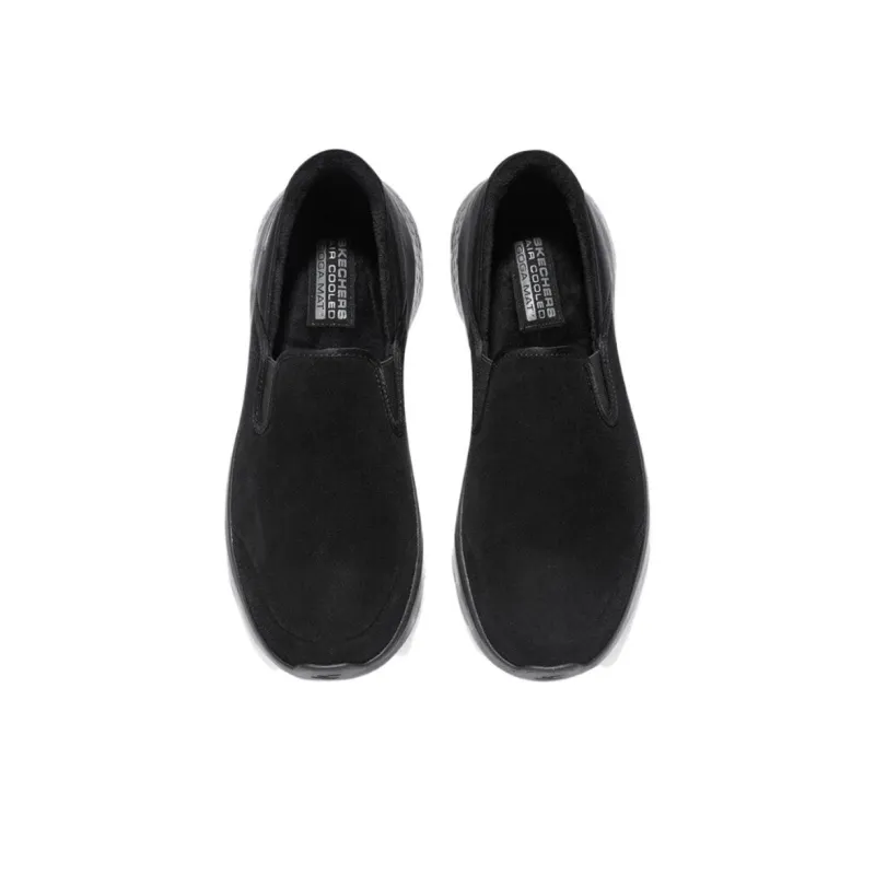 Skechers Go Walk Fle Cushioning Anti Slip And Wear Resistant Low Top Casual Shoes Men's Black-2