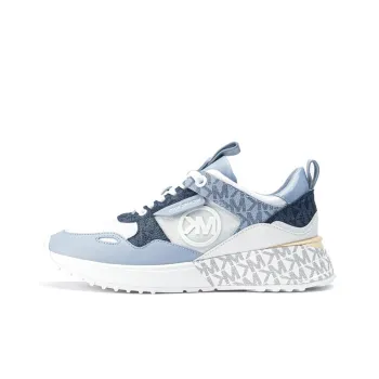 MICHAEL KORS Theo Slip-Resistant Low-Top Sports Casual Shoes Women's Blue White