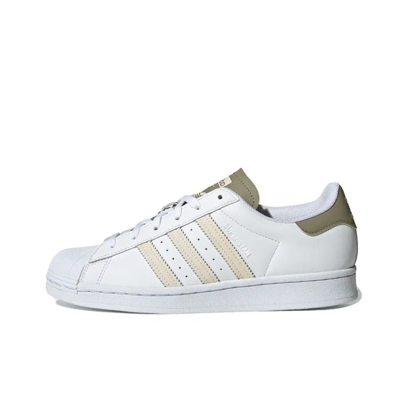 Adidas Superstar 'White Olive Green' Women's-0