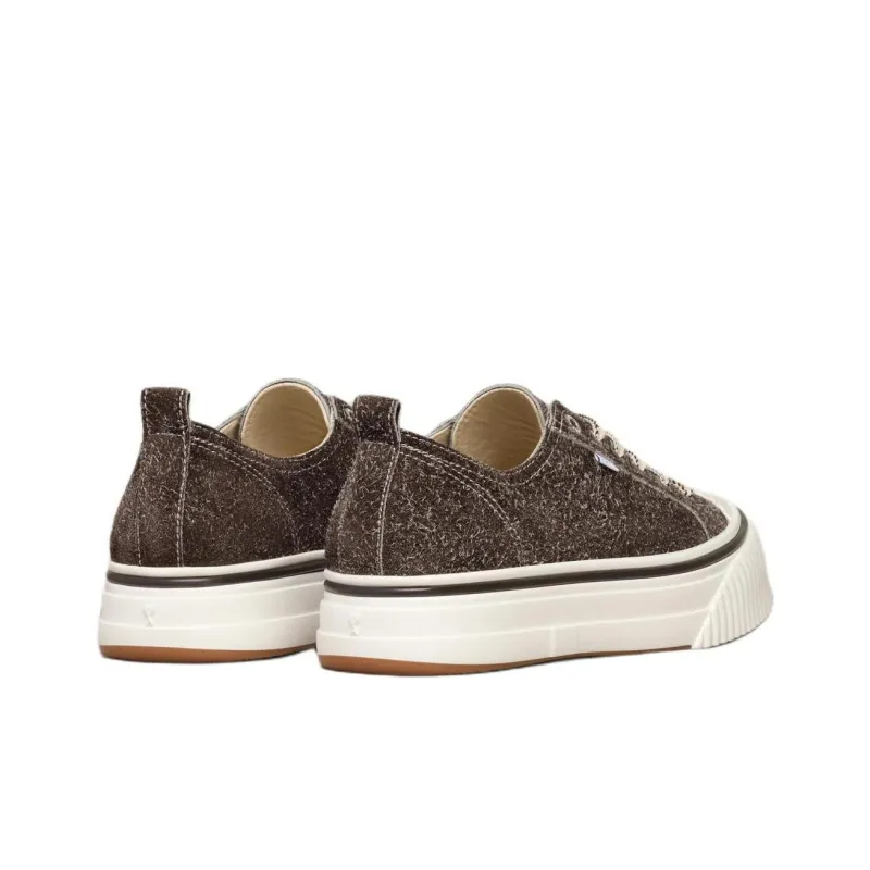 AMIPARIS Low Top Skateboard Shoes Unisex Dark Coffee-3