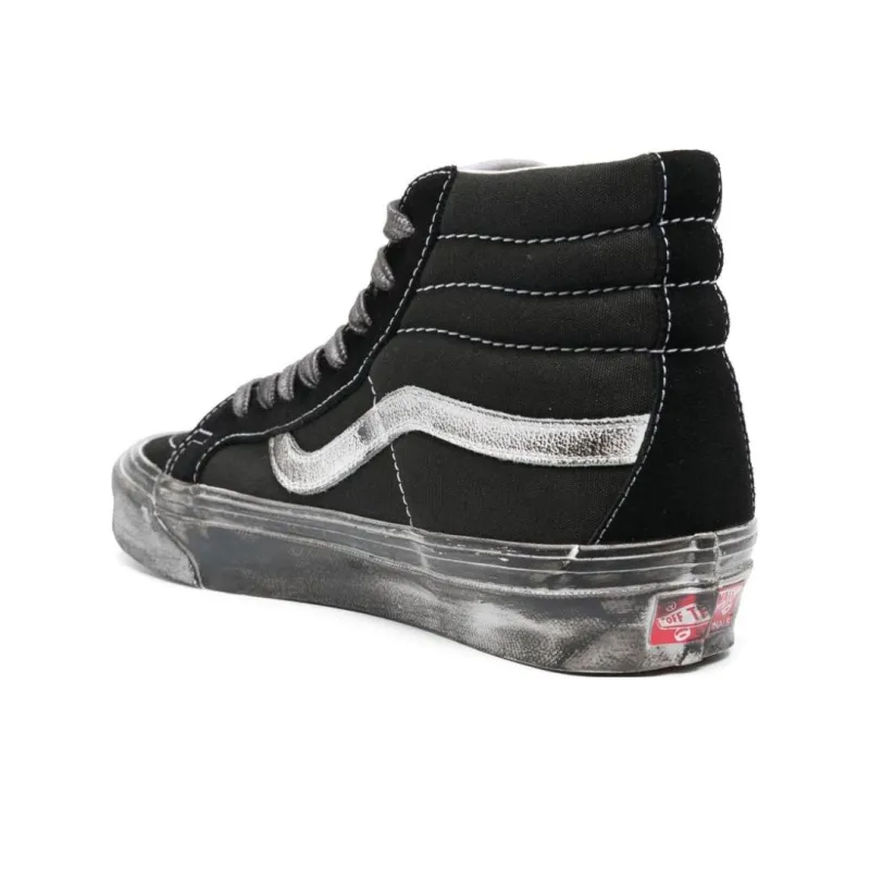 Vans Og Sk8Hi Lx 'Stressed Black White' Women's-2
