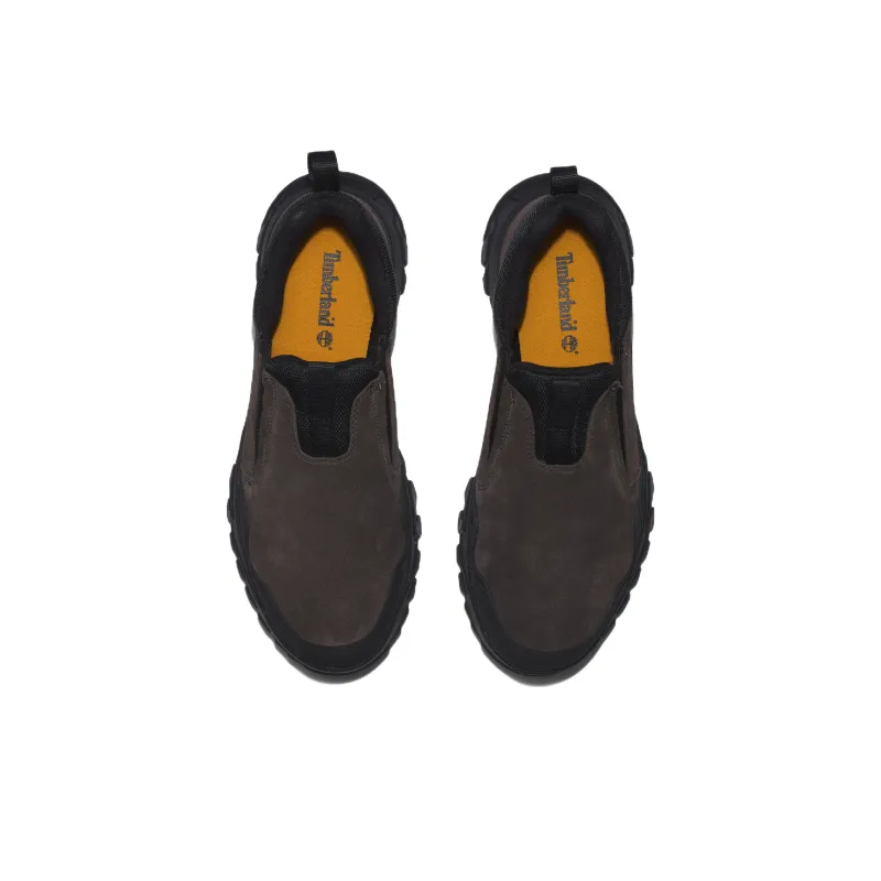 Timberland Lincoln Peak Lite Waterproof Slip Ons 'Dark Brown Suede'-3