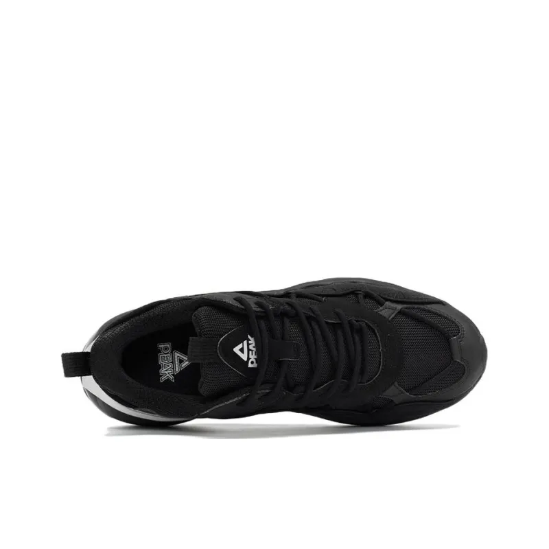 PEAK State Pole Cushioning Anti Slip And Wear Resistant Low Top Sports Casual Shoes Women's Black-2