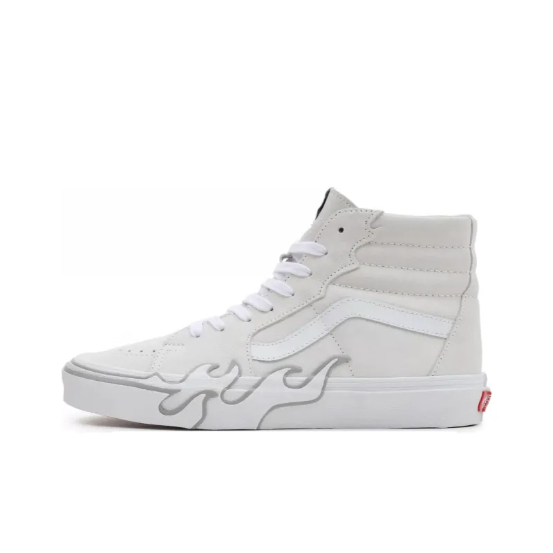 Vans Sk8 Hi 'Flame White'-0