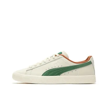 PUMA Clyde Fg Pristine White Vine Green