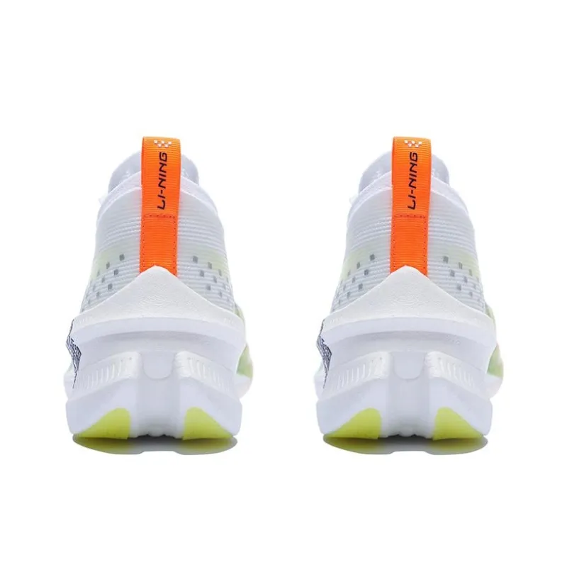 LiNing Feidian 3 Elite Slip Resistant, Abrasion Resistant, Breathable Low Top Running Shoes Unisex Orange White-3