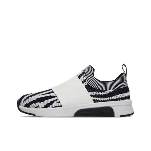 Skechers MARK NASON Modern Jogger Non-slip Lightweight Low-Top Sports Casual Shoes Women's Zebra Color