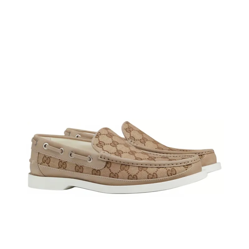 GUCCI Loafers 1.5cm Men's Brown-2