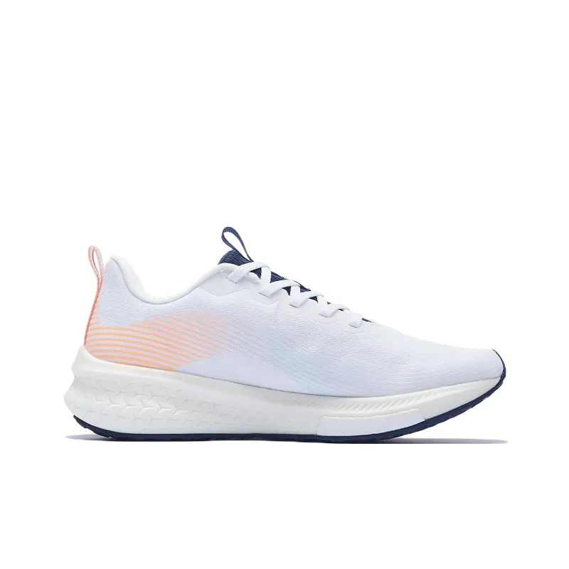 LiNing Red Hare 5 Pro Breathable And Resilient Low Top Running Shoes Women's White-1