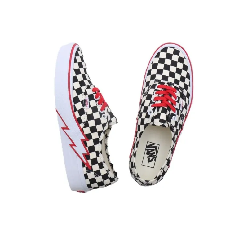 Vans Authentic Bolt Checkerboard 'Black White' Women's-3