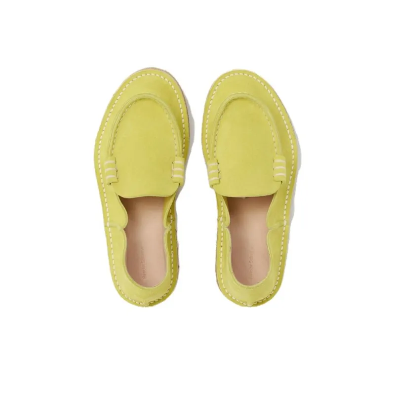 Hender Scheme Dean Loafers Men's Yellow-3