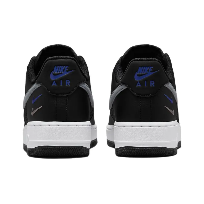 Nike Air Force 1 Low '07 'Double Swoosh Black Racer Blue'-3