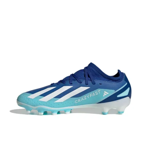 Adidas X Crazyfast.3 Soccer Shoes Unisex Low-Top Blue/White