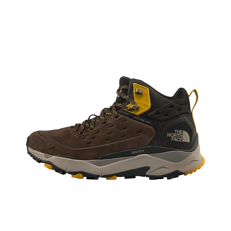 THE NORTH FACE Vectiv Exploris Futurelight Mid Hiking Shoes 'Deep Brown Tnf Black'-0
