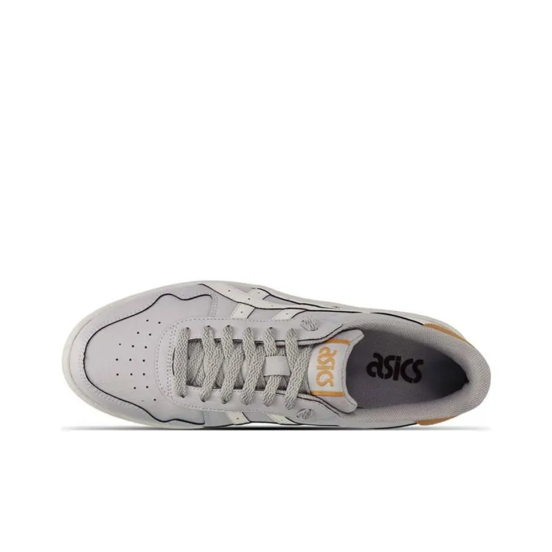 Asics JAPAN S Durable Breathable Low-Top Skateboard Shoes Gray White-2