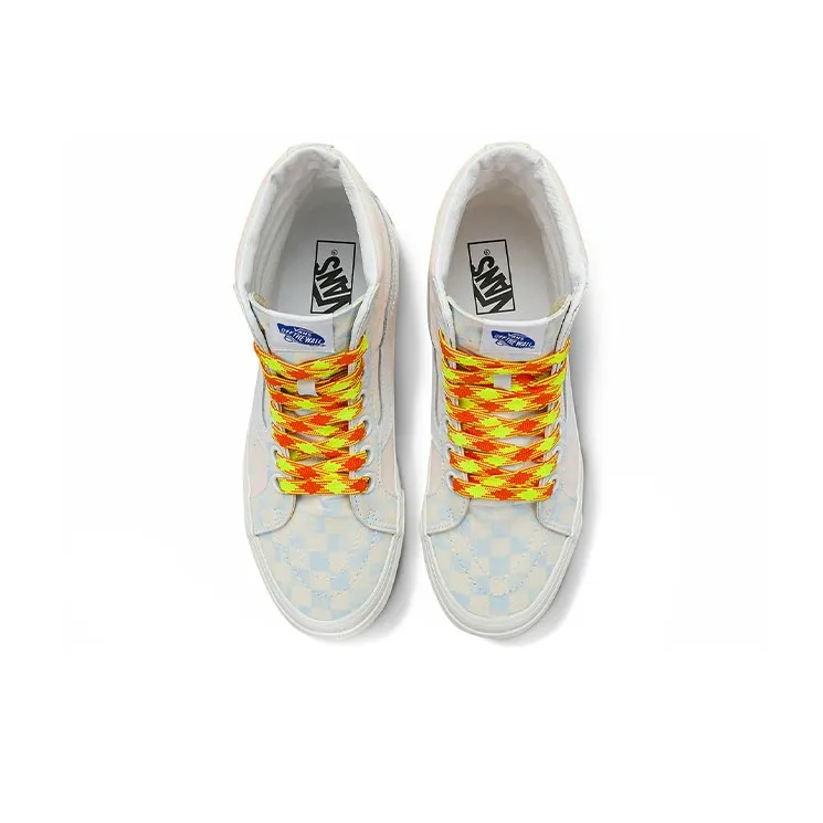 Vans SK8 HI 38 'Blue Pink White'-3
