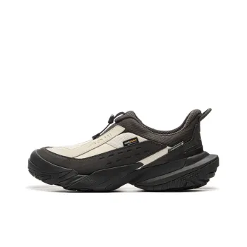 LiNing CF Tracing Hiking Lite Low Top Trekking Shoes Unisex Gray