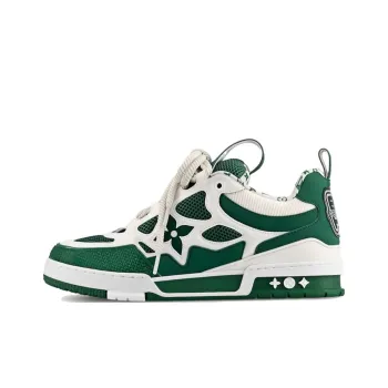 LOUIS VUITTON Lv Skate Sneaker Green White