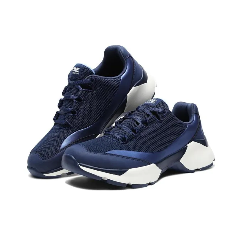 Skechers Bora Cushioning Wear-Resistant Rebound Low-Top Sports Casual Shoes Women's Marine Blue-2