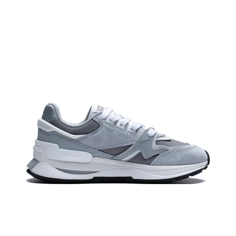 LiNing 001 Innocence V2 Innocent V2 Durable Breathable Low-Top Sports Casual Shoes Gray White-1