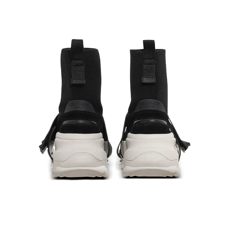 BALMAIN B Bold Strap Sneakers-3