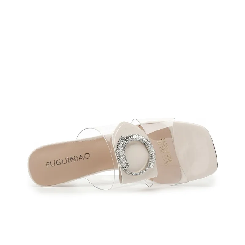 Rich Birds Slip Resistant Slide Slippers Women's-9