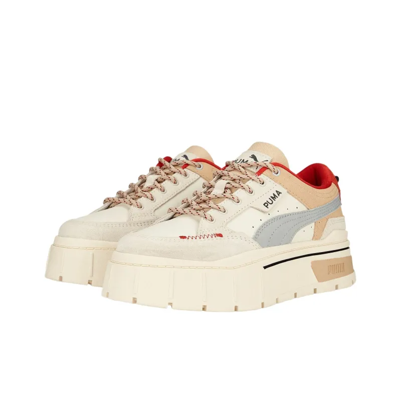 PUMA Mayze Stack Retro Grade Vaporous Grey Red Women's-2