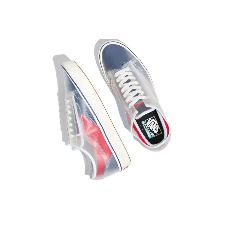 Slip Skool ComfyCush Vans 'True Navy Red'-3