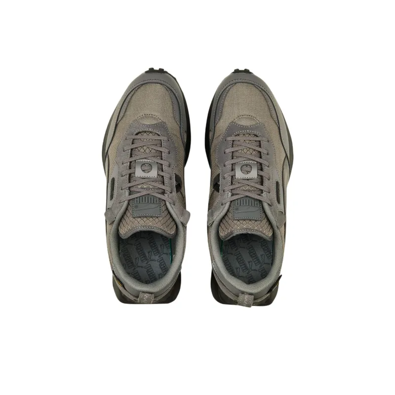 PUMA Rider FV Cordura® Anti Slip Wear Resistant Low Top Sports Casual Shoes Gray-3