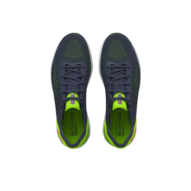 Under Armour Hovr Sonic 6 'Downpour Grey Lime Surge'-3