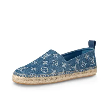 LOUIS VUITTON Starboard Shoes 'Denim Monogram' Women's