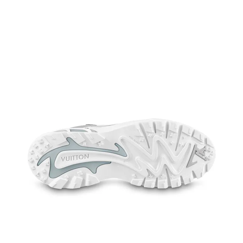 LOUIS VUITTON Runner Tatic Low Top Casual Shoes Men's Gray White-4