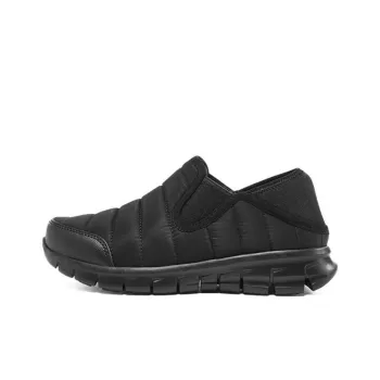 Skechers Synergy Slip Resistant, Abrasion Resistant, Thermal Low Top Casual Shoes Women's All Black