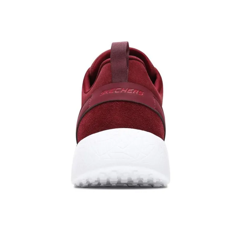 Skechers Burst Non-slip Wear-resistant Shock Absorption Low-Top Sports Casual Shoes Women's Deep Red-3