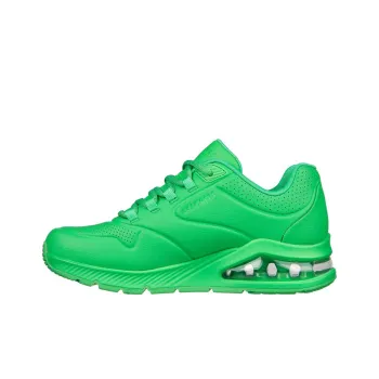 Skechers Uno 2   Great Kolor Cushioning Anti Slip And Wear Resistant Low Top Sports Casual Shoes Women's Green