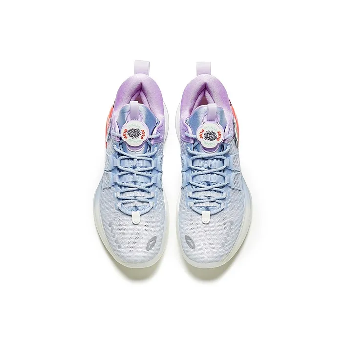 Anta ZUP Series Cushioning Anti Slip And Wear Resistant Low Top Basketball Shoes Men's Purple-2