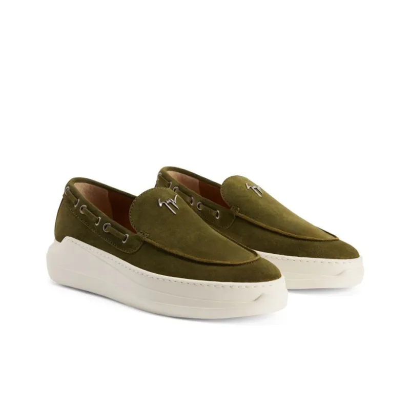 Giuseppe Zanotti Conley Suede Derby Shoes-2