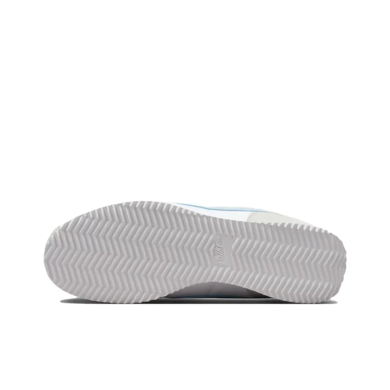 Nike Cortez Textile White Light Orewood Brown Summit White Light Armory Blue Women's-5