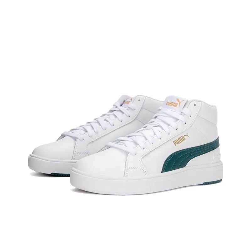 PUMA Serve Pro Lite Mid 'White Gold Green'-2