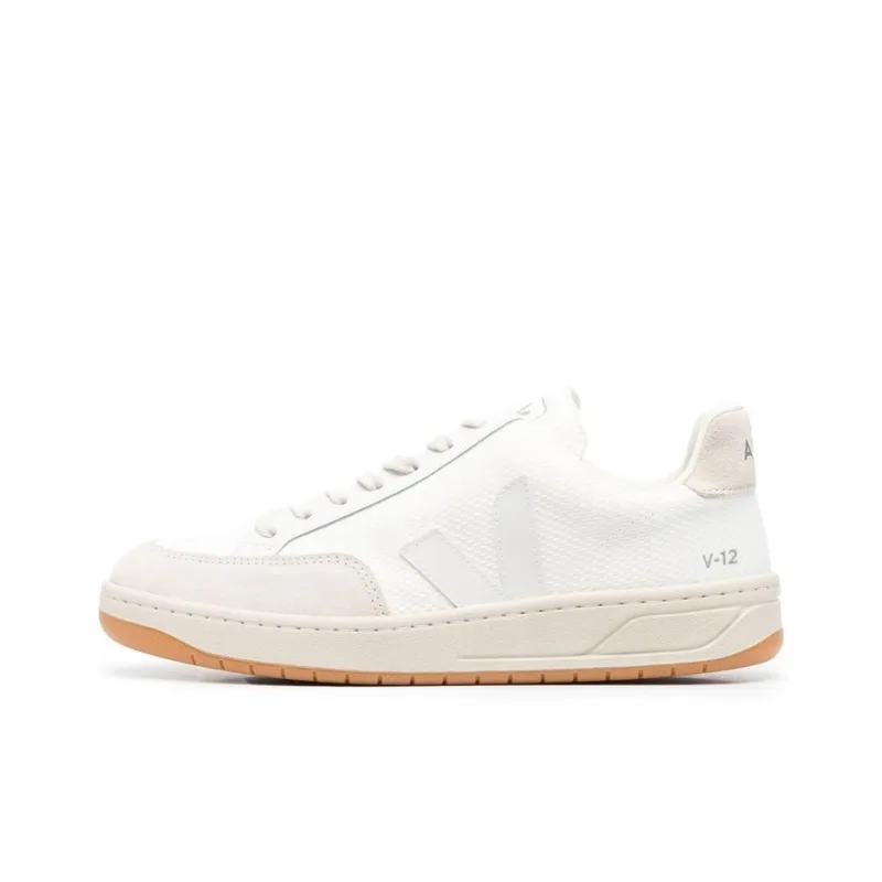 VEJA V 12 B Mesh White Natural-0
